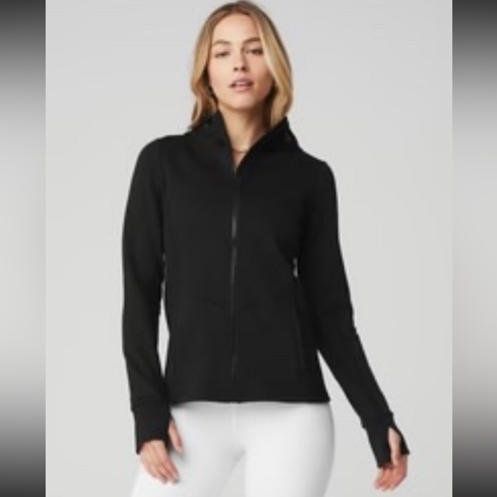 Alo foundation zip hoodie jacket NWT Size XS